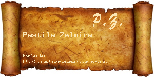 Pastila Zelmira névjegykártya